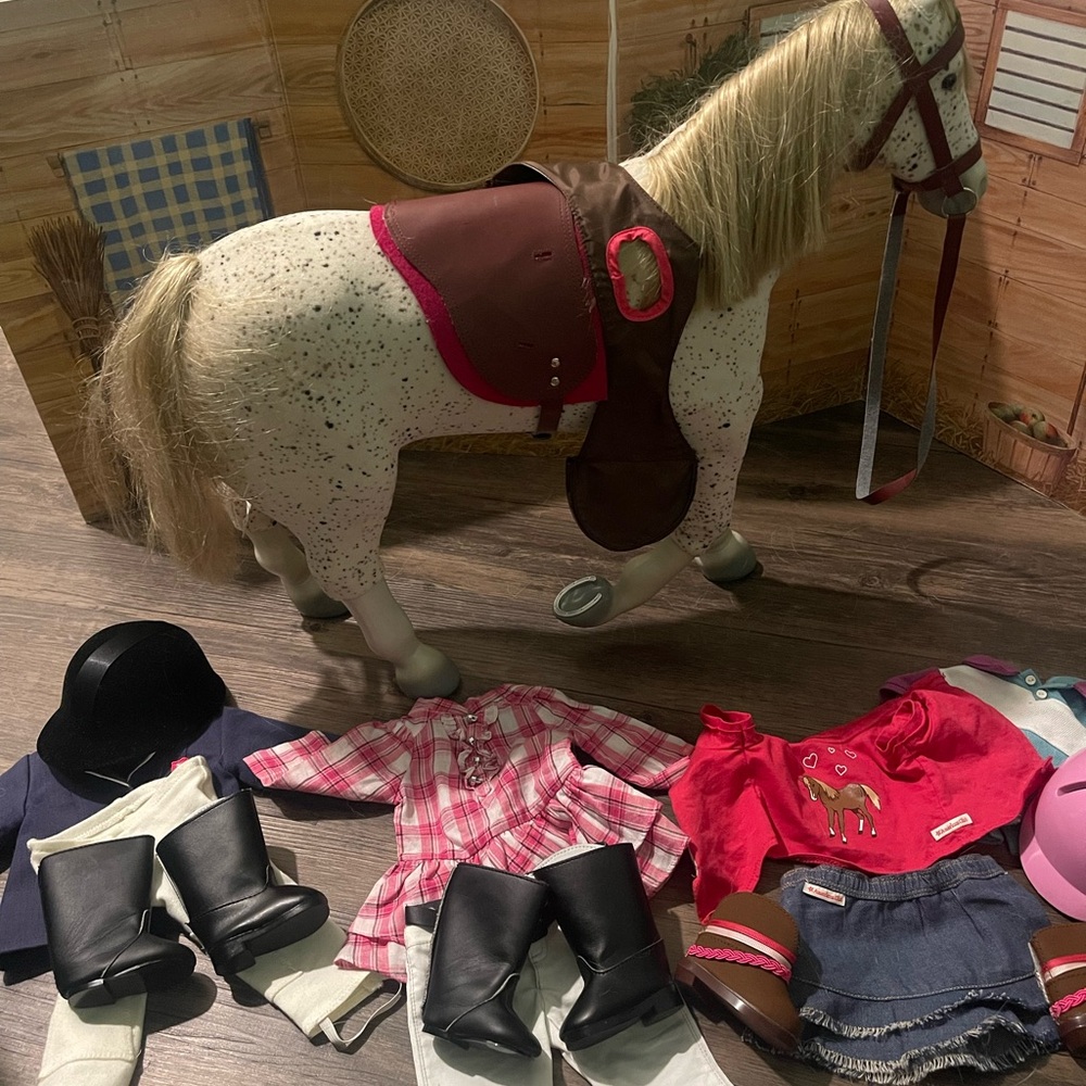 american girl doll horse accessories